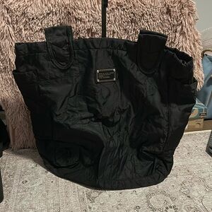 Marc by Marc Jacobs black quilted bag.